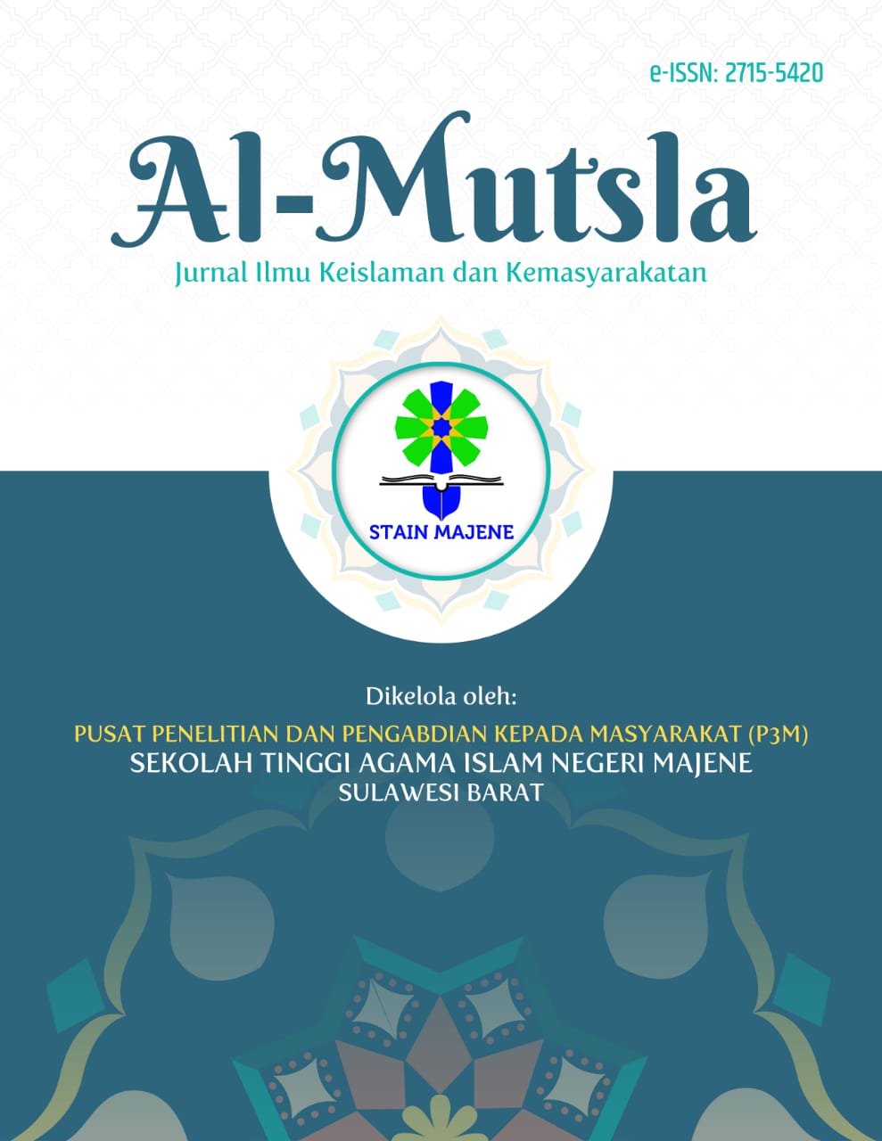 					View Vol. 4 No. 1 (2022): Jurnal Al Mutsla Juni 2022
				